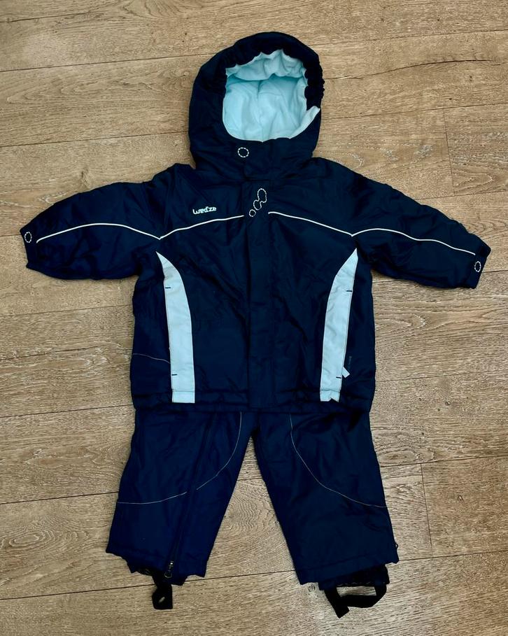 Skibroek en skijas Wedze maat 86 (1-2 jaar), Sport en Fitness, Skiën en Langlaufen, Zo goed als nieuw, Ophalen