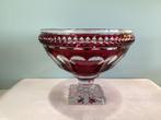 Coupe Val Saint Lambert dubbelgelaagd kristal.  VSL049/Bb., Antiek en Kunst, Ophalen