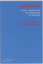 boek:matériaux pour la traduction du NEERlandais en FRANçais, Livres, Langue | Français, Non-fiction, Utilisé, Envoi