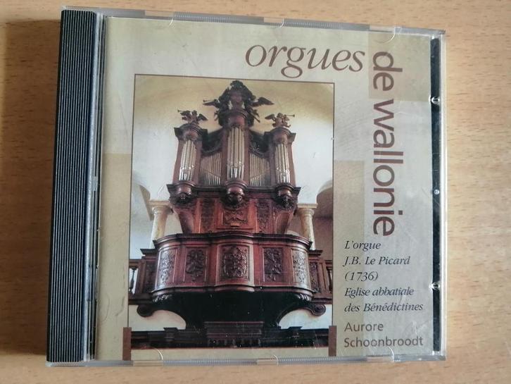 CD Orgues de Wallonie par Aurore Schoonbroodt, Cd's en Dvd's, Cd's | Klassiek, Romantiek, Met libretto, Ophalen of Verzenden