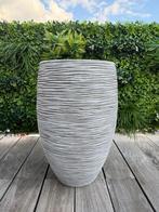 CAPI vaas, type elegant delux RIB NL (outdoor), Tuin en Terras, Bloempotten, Ophalen, Kunststof, 40 cm of meer, Rond