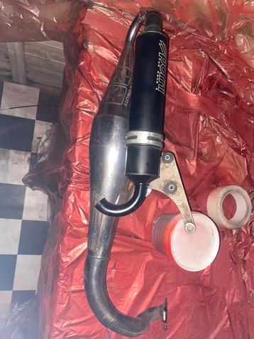 Stage 6 pro replica chrome uitlaat aerox etc beschikbaar voor biedingen