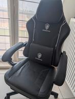 Gaming stoel nieuwstaat met voetrest en massagekussen, Ophalen, Zo goed als nieuw