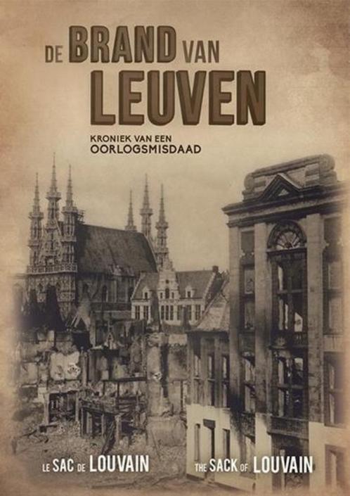 DVD - De BRAND van LEUVEN - eerste wereldoorlog, Cd's en Dvd's, Dvd's | Documentaire en Educatief, Nieuw in verpakking, Oorlog of Misdaad