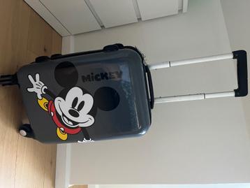 Reis trolley / koffer Mickey mouse, Ophalen, Zo goed als nieuw, Slot