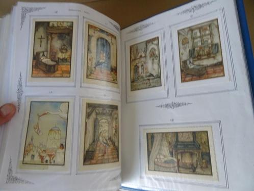 Collectie 120 geboortekaartjes Anton Pieck Kunst Adelt 1955, Verzamelen, Geboortekaartjes en Visitekaartjes, Geboortekaartje, Voor 1970