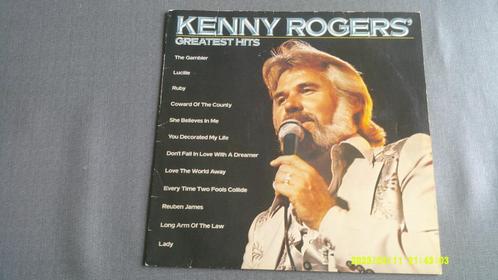 Kenny Rogers – Greatest hits (LP), Cd's en Dvd's, Vinyl | Country en Western, Gebruikt, Ophalen of Verzenden