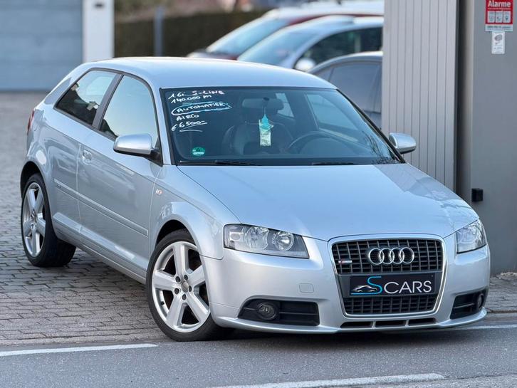 Audi A3 1.6i ** Automatiek ** S - Line + ** Gekeurd **, Auto's, Audi, Bedrijf, Te koop, A3, ABS, Airbags, Airconditioning, Alarm