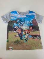 Grijs t-shirt dino Jurassic World maat 104 van Lego, Ophalen of Verzenden, Zo goed als nieuw