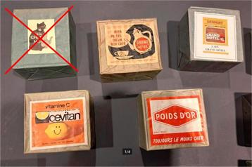 21 Vintage pakken luciferdoosjes, Ophalen of Verzenden, Zo goed als nieuw