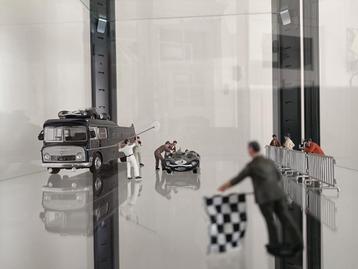 Ecurie Ecosse Jaguar Le Mans  diorama set.