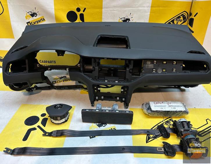 Airbagset Volkswagen Sportsvan Compleet Dashboardset, Auto-onderdelen, Overige Auto-onderdelen, Volkswagen, Gebruikt
