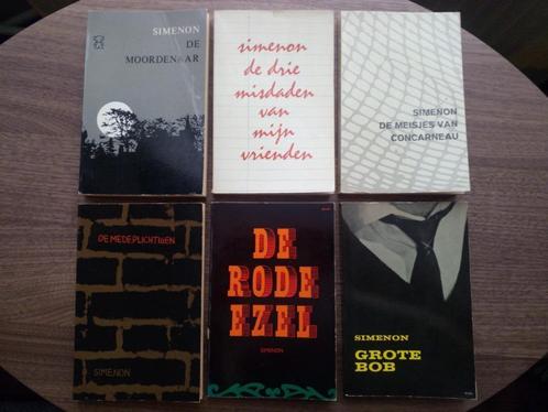 Georges Simenon - Romans (Zwarte Beertjes nos 1078 - 1300), Livres, Littérature, Utilisé, Belgique, Enlèvement ou Envoi