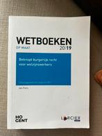 Beknopt burgerlijk recht voor welzijnswerkers 2019-2020, Boeken, Ophalen