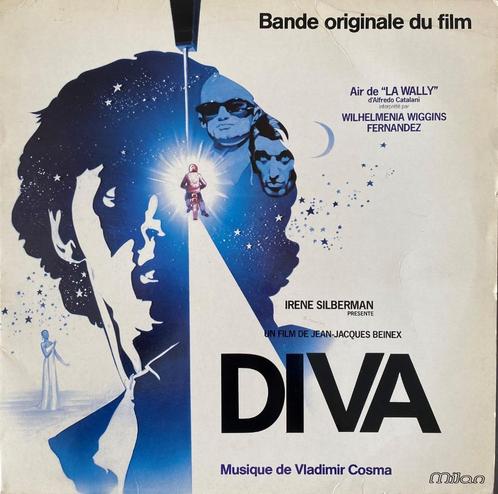 DIVA Original Motion Picture Vinyl 33 toeren, Cd's en Dvd's, Vinyl | Filmmuziek en Soundtracks, Gebruikt, Overige formaten, Ophalen of Verzenden