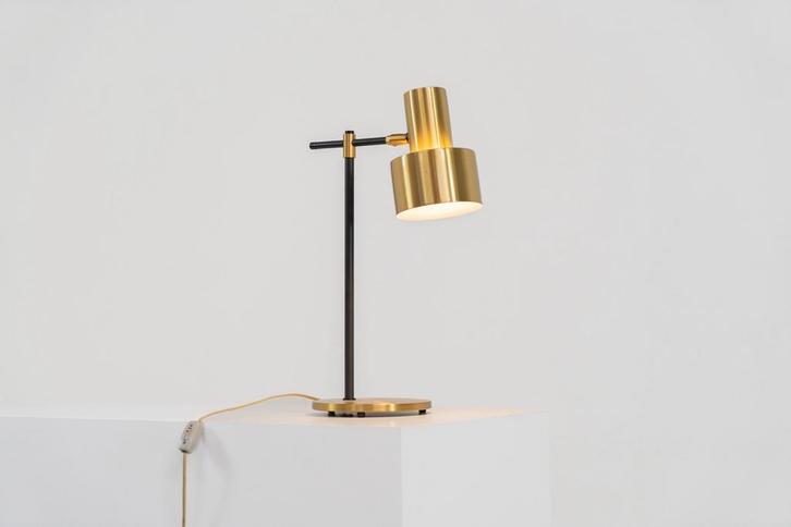 Zeldzame vintage “Lento” tafellamp van Jo Hammerborg, Huis en Inrichting, Lampen | Tafellampen, Zo goed als nieuw, Ophalen