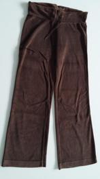 Pantalon homewear marron en velours taille XS, en parfait ét, Comme neuf, Brun, Taille 34 (XS) ou plus petite, H&M