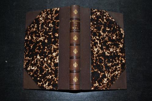 Fernand DE LANOYE Le Nil 1879 + 2 cartes exploration guide, Livres, Histoire mondiale, Utilisé, Afrique, Enlèvement ou Envoi