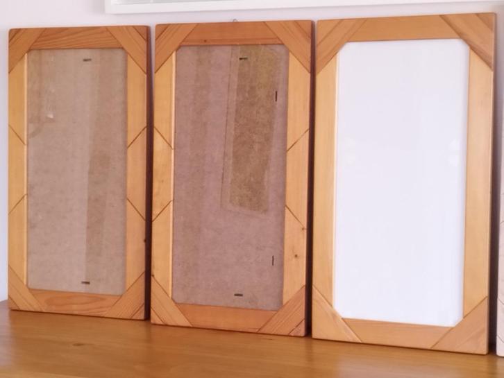 cadres en bois massif fait main, Antiek en Kunst, Kunst | Beelden en Houtsnijwerken, Ophalen