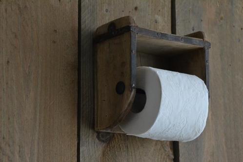 Toiletrolhouder - Oude halve baksteenmal  Landelijk, Huis en Inrichting, Badkamer | Badtextiel en Accessoires, Zo goed als nieuw