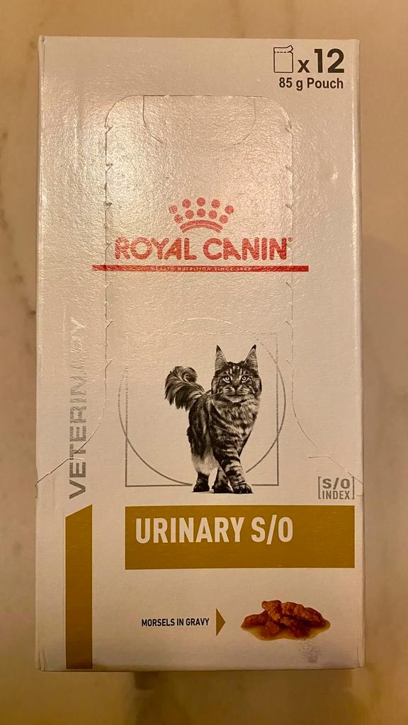Royal Canin Veterinary Urinary S/O natvoer kat - 39 zakjes, Dieren en Toebehoren, Dierenvoeding, Kat, Ophalen
