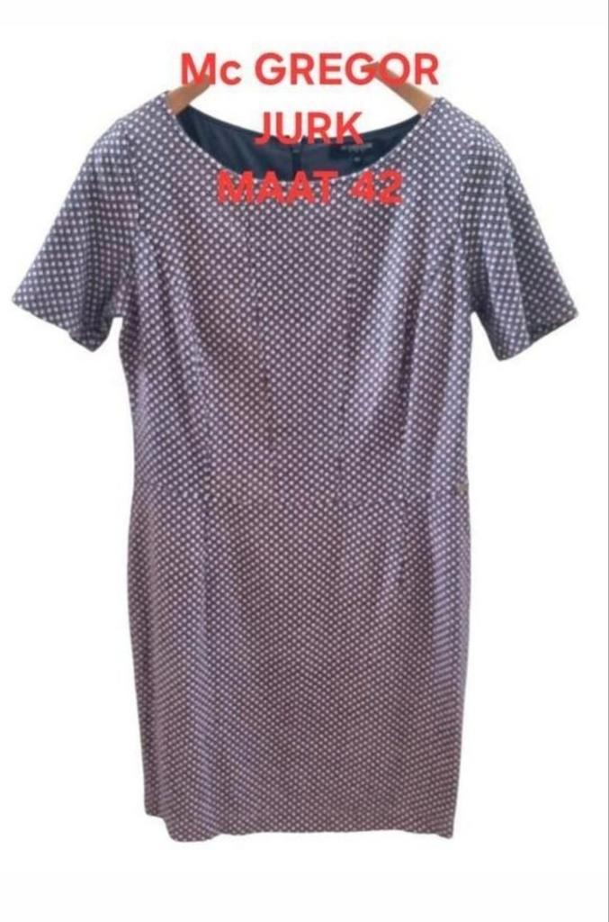 ✨️Mc GREGOR Jurk Maat 42 - Met BUNDELKORTING‼️✨️, Kleding | Dames, Jurken, Gedragen, Maat 42/44 (L), Roze, Knielengte, Ophalen of Verzenden