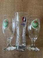 3 bierglazen Carlsberg, Comme neuf, Enlèvement ou Envoi, Verre à bière