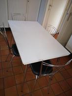 Keukentafel + stoelen, Enlèvement, Utilisé