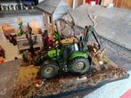 Diorama Forestier 35 x 25 cm, Ophalen of Verzenden, Gebruikt, Tractor of Landbouw, SIKU