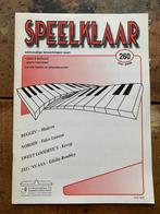 Muziekblad Speelklaar no. 260: Krezip/Madcon/Zeg eens AAA/ea, Musique & Instruments, Partitions, Piano, Utilisé, Enlèvement ou Envoi