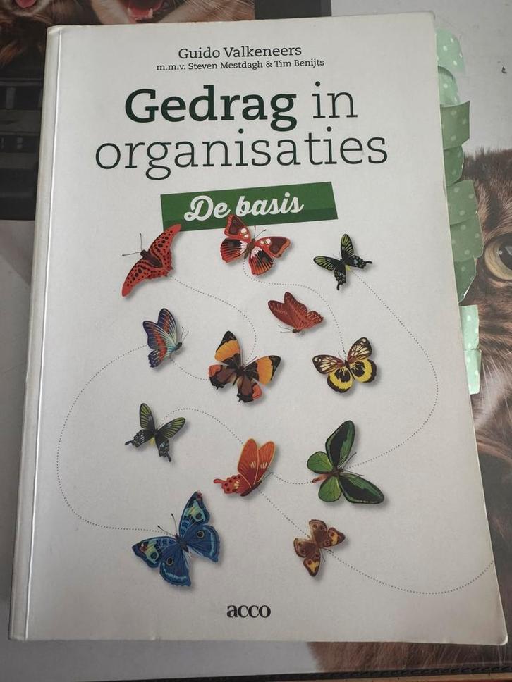 Tim Benijts - Gedrag in organisaties, Boeken, Psychologie, Gelezen, Ophalen