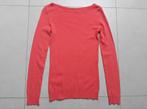 Pull fin corail Benetton taille XS, United Colors of Benetton, Enlèvement ou Envoi, Porté, Taille 34 (XS) ou plus petite
