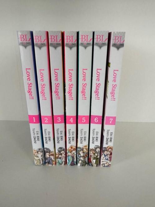 Love stage manga, Boeken, Strips | Comics, Gelezen, Complete serie of reeks, Japan (Manga), Ophalen of Verzenden