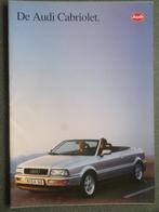 Audi Cabrio 1991 Brochure, Boeken, Auto's | Folders en Tijdschriften, Verzenden, Audi