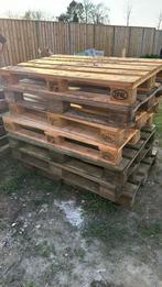 Pallets 8 euro en gewone, Doe-het-zelf en Bouw, Hout en Planken, Ophalen, Zo goed als nieuw