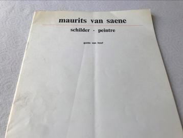 Maurits Van Saene peintre 20 pages, Enlèvement ou Envoi, Comme neuf, Peinture et dessin