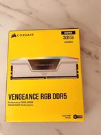 White Crosair Vengeance RGB DDR5 32GB(2x 16)6400Mhz - Nieuw!, Computers en Software, RAM geheugen, Ophalen, 32 GB, 6400Mhz, Nieuw