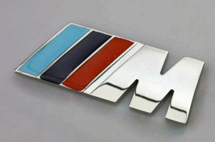 M/// motorsport logo 3D badge Mtech kofferembleem voor BMW, Auto diversen, Tuning en Styling, Ophalen of Verzenden