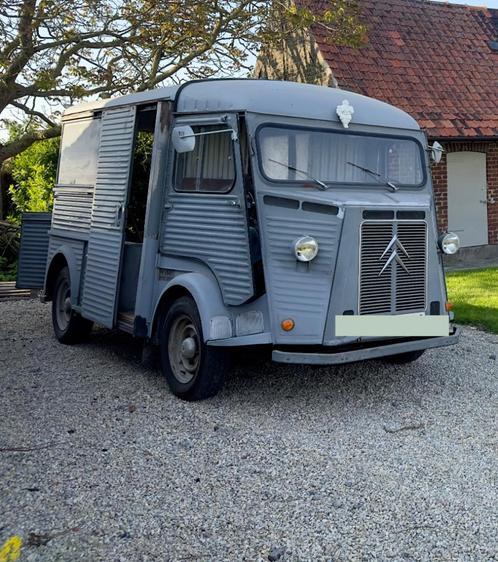 HY originele bus, Auto's, Oldtimers, Particulier, Citroën, Diesel, Zilver of Grijs, Ophalen