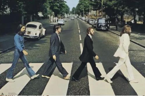 Hoes Abbey Road 1969 - The Beatles - mancave poolhouse nieuw, Verzamelen, Foto's en Prenten, Nieuw, Foto, Overige onderwerpen
