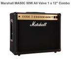 marshall MA50c, Muziek en Instrumenten, Versterkers | Bas en Gitaar, Ophalen, Zo goed als nieuw, Gitaar, 50 tot 100 watt