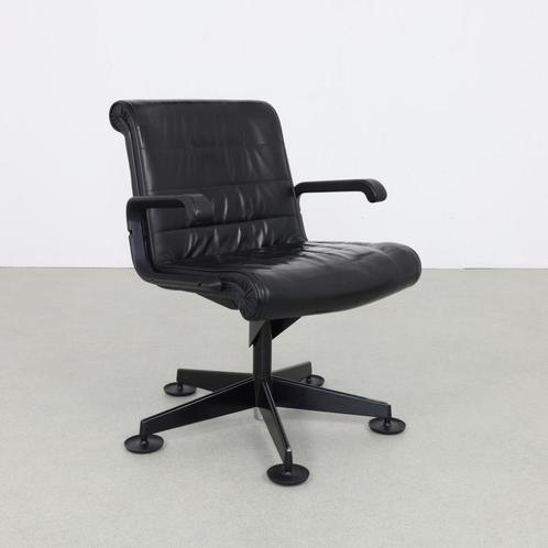Postmodern Chair in Leather by Richard Sapper for Knoll, Huis en Inrichting, Bureaustoelen, Gebruikt, Bureaustoel, Ophalen of Verzenden