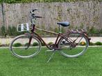 stadsfiets heren elops 520 bordeaux, Fietsen en Brommers, Gebruikt, Versnellingen, 49 tot 53 cm, Ophalen
