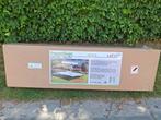 2 man tuinbed met dak. Nieuw in doos, Textileen, Nieuw, Loungeset, Bank