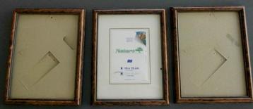 3 prachtige fotolijsten 24 x 18 cm beschikbaar voor biedingen