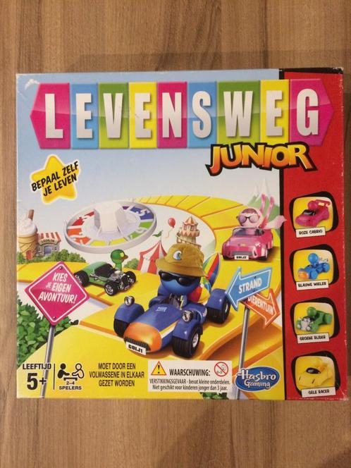 Levensweg Junior Hasbro, Hobby & Loisirs créatifs, Jeux de société | Jeux de plateau, Comme neuf, 1 ou 2 joueurs, Trois ou quatre joueurs