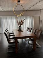 Tafel met of zonder 8 stoelen, Huis en Inrichting, Ophalen, Zo goed als nieuw