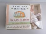 Kinderboek Raad eens hoeveel ik van je hou (boek en knuffel), Enlèvement ou Envoi, Neuf