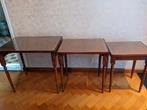 Set van 3 vintage bijzettafeltjes, Ophalen