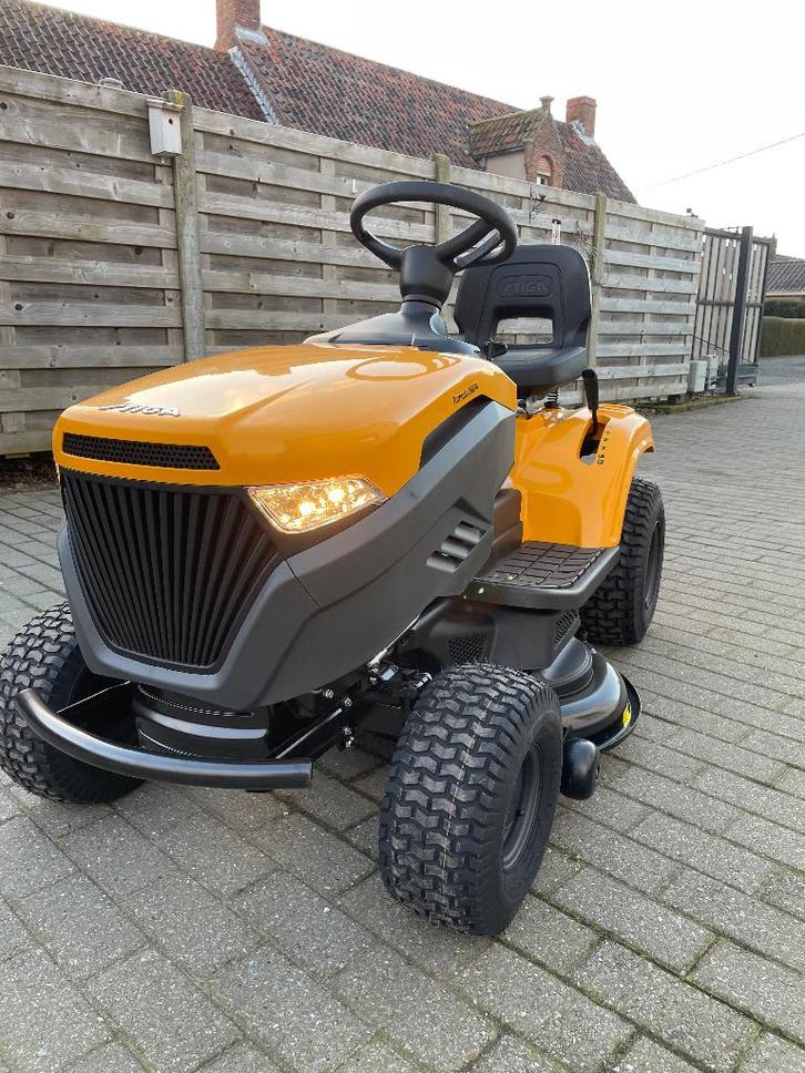 Nieuwe tuintractor & zitmaaier Stiga Tornado BJ 2025, Tuin en Terras, Zitmaaiers, Zo goed als nieuw, 90 tot 120 cm, Elektrische starter